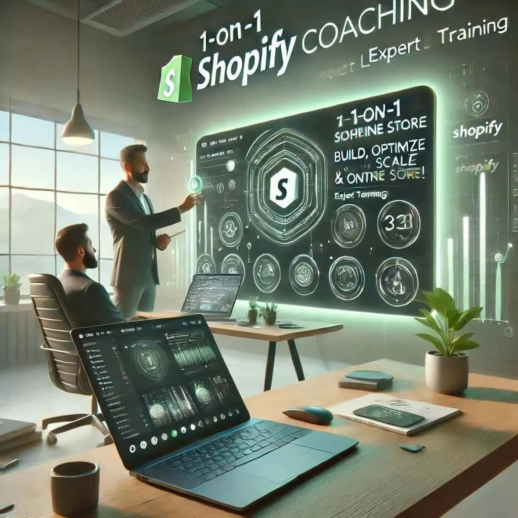 π 1-on-1 Shopify Coaching β Build, Optimize & Scale Your Online Store! Expert Led Training!