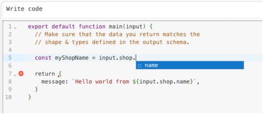 Flow: Write better scripts with autocomplete and contextual details in Run code