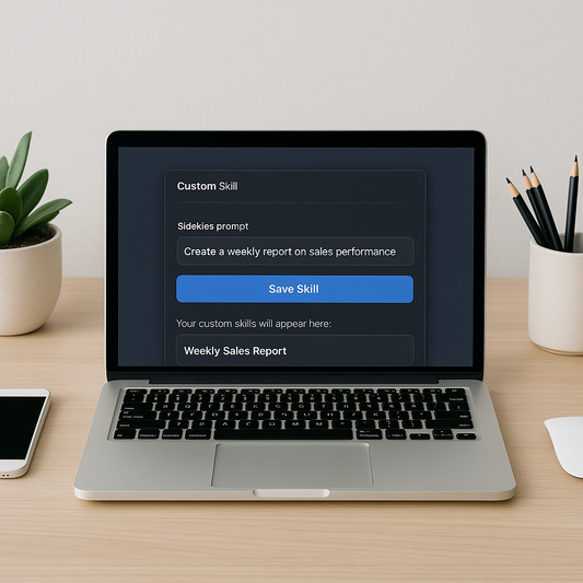 How to Save and Share Your Best Sidekick Prompts as Custom Skills