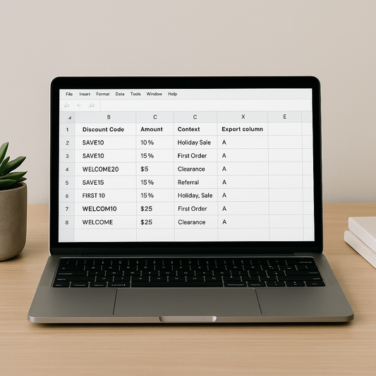 New Context Column Added to Discount CSV Exports