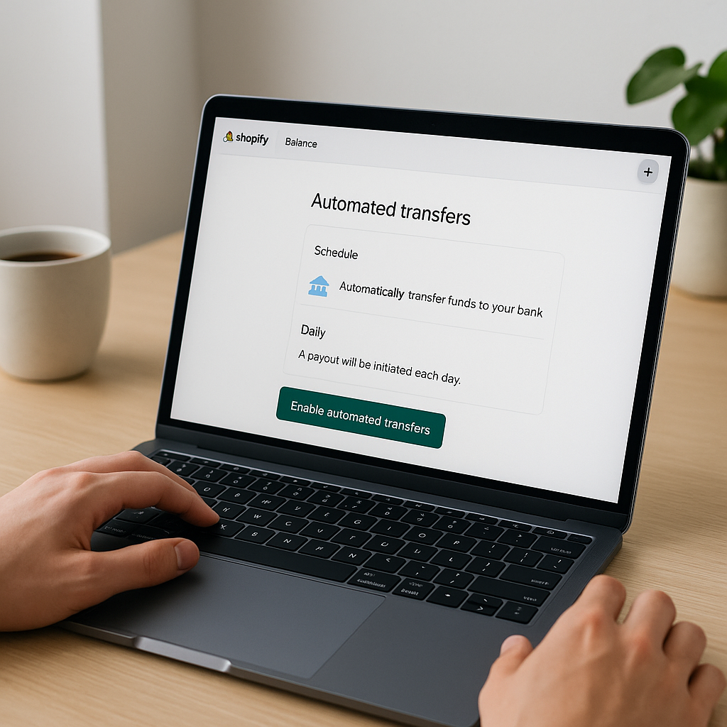 Introducing Automated Transfers for Shopify Balance Payouts