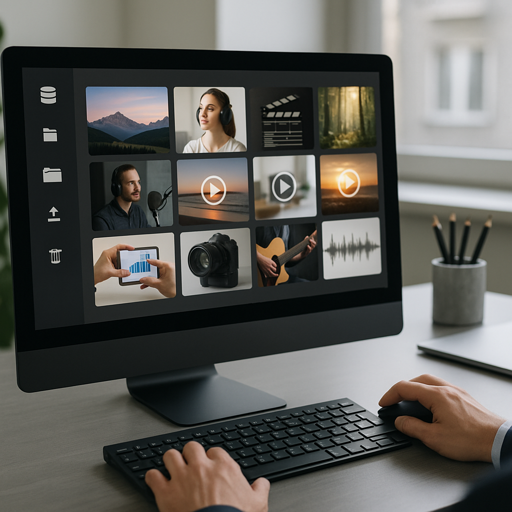 Unified Media Library Pools for Centralized File Management