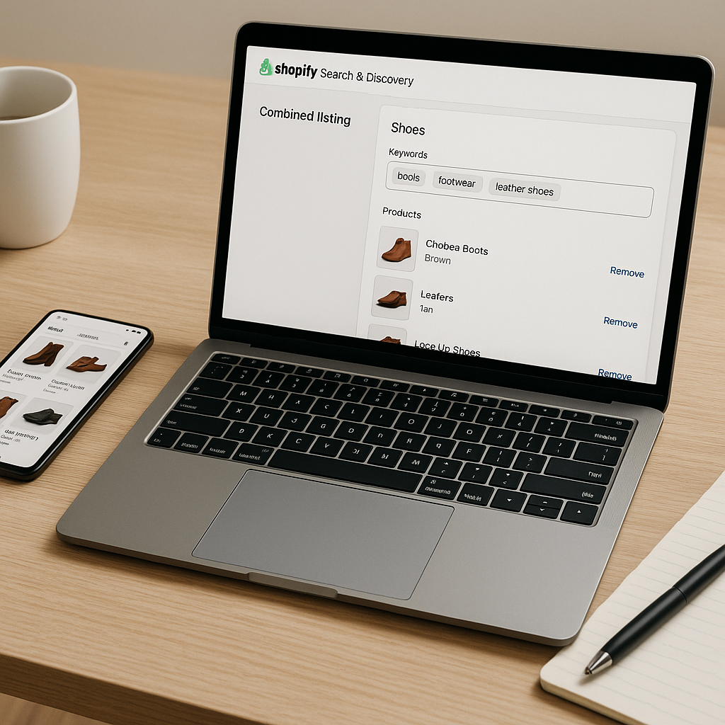 Optimize Your Combined Listings for Shopify Search and Discovery