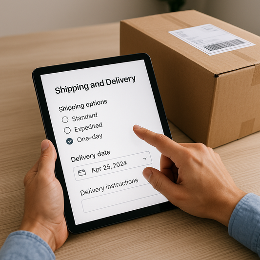 Enhanced Shipping and Delivery Settings for a Smoother Experience