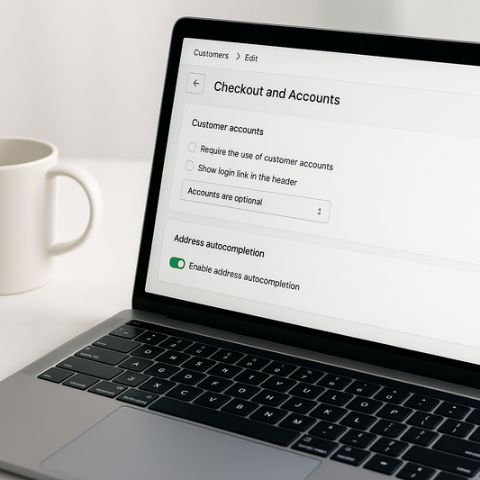 Address Autocompletion Setting Now Located in Checkout and Accounts Editor