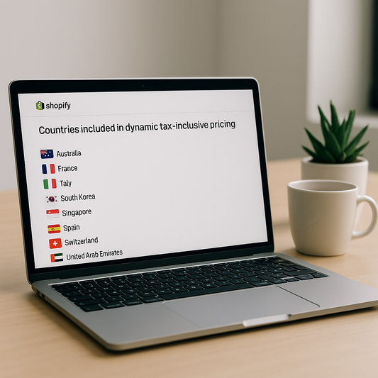 New Countries Added to Dynamic Tax-Inclusive Pricing on Shopify