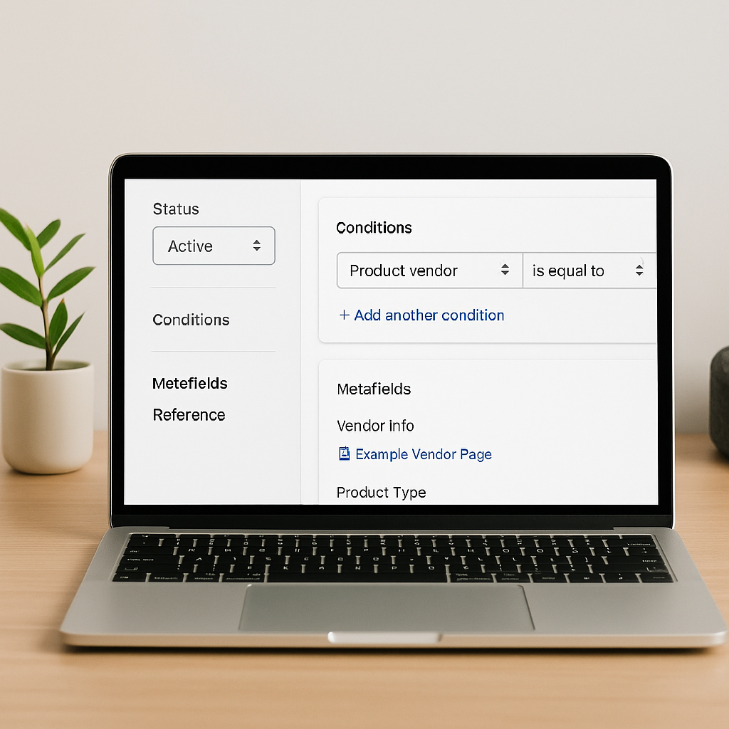 Enhance Smart Collections with Metaobject Reference Metafields