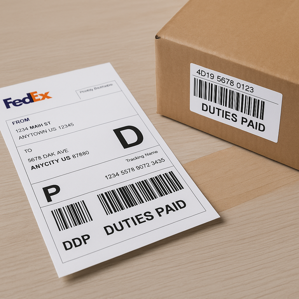 FedEx Duties Prepaid Labels Now on Managed Markets – RNR Media Grp