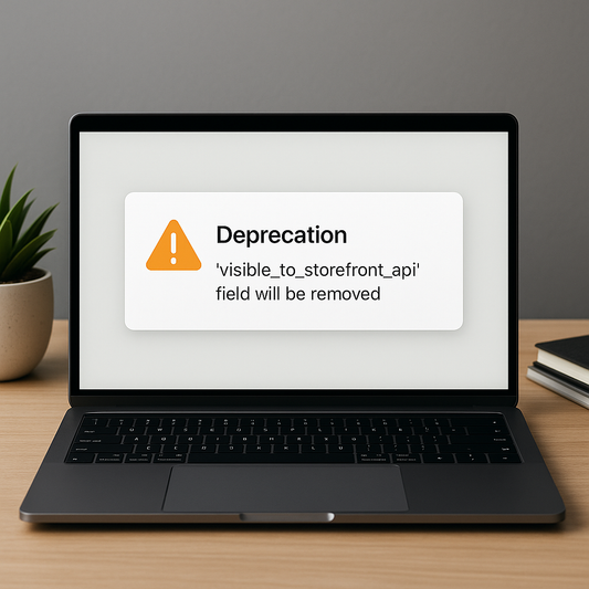 Deprecation of 'visible_to_storefront_api' Field in Metaobject Definitions