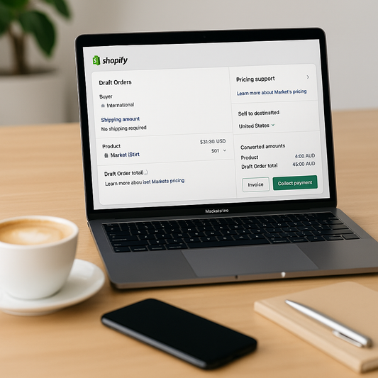 New Pricing Support for Draft Order Checkouts in Shopify Markets