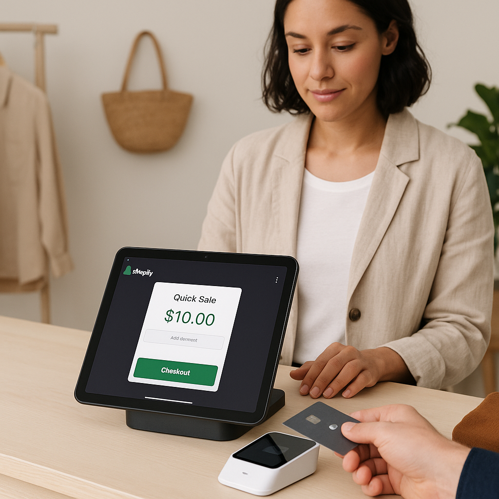 Introducing Quick Sale: Instant In-Person Transactions on Shopify
