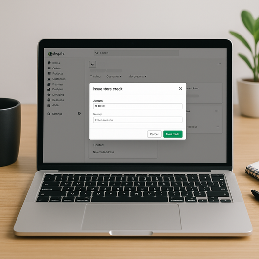 How to Issue Store Credit to Customers Directly in Shopify Admin