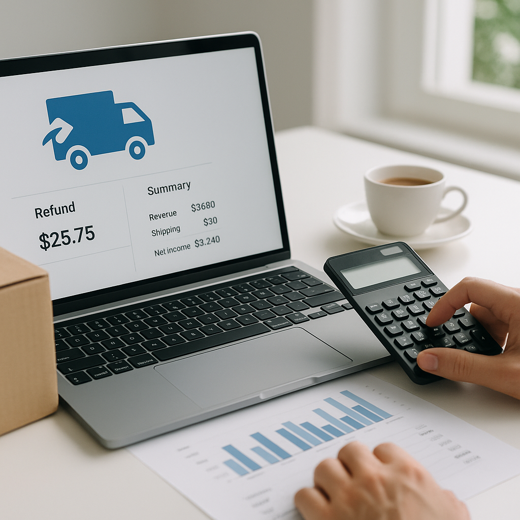 Streamlined Shipping Refunds and Financial Summary Updates