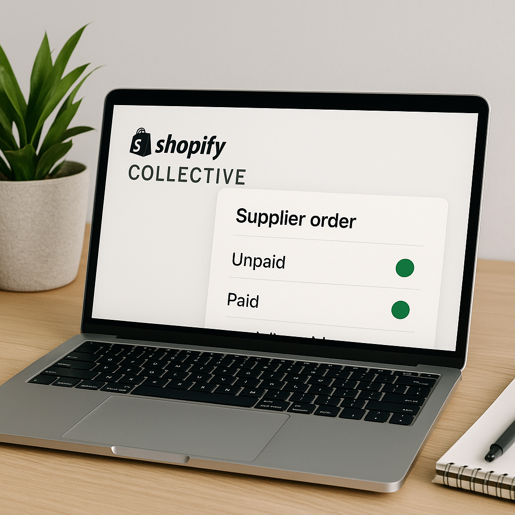 Shopify Collective Updates: Supplier Order Payment Status