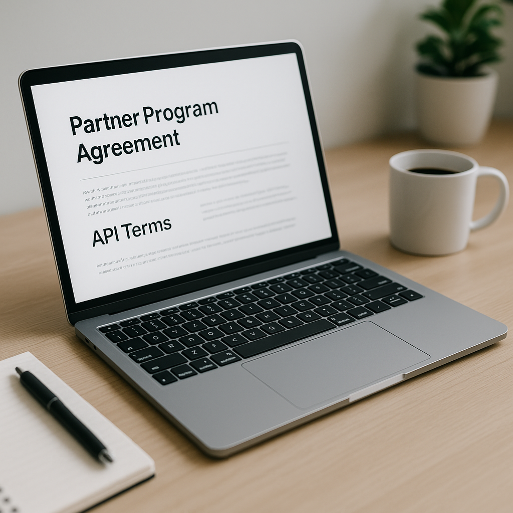 Important Updates to Partner Program Agreement and API Terms