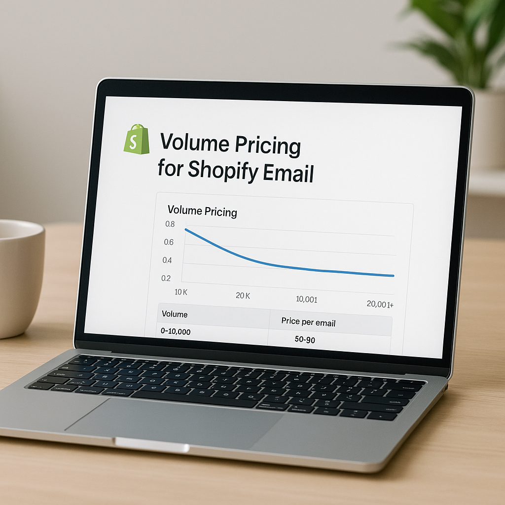 Optimized Volume Pricing for Shopify Email