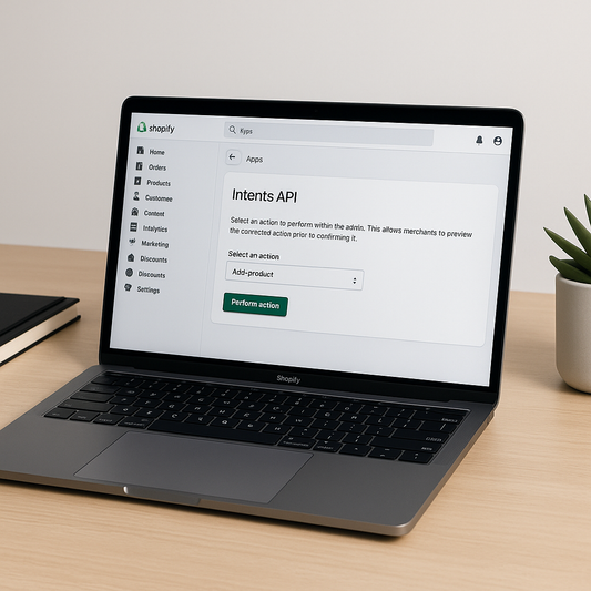 Enhancing App Development with Shopify's Admin Intents API