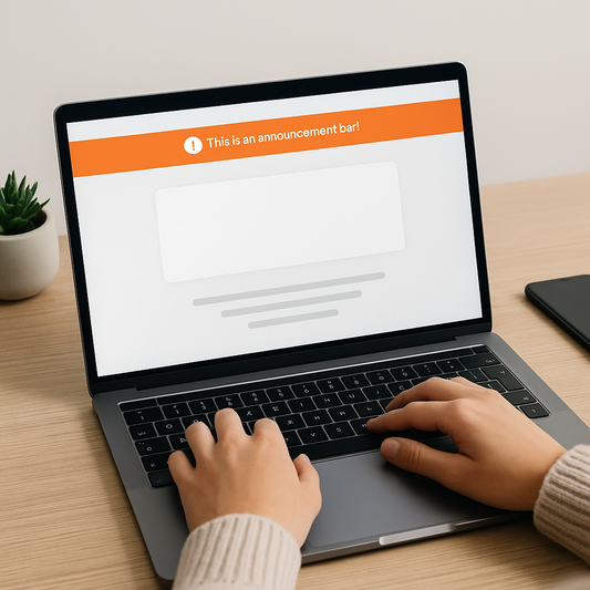 How to Build an Attention-Grabbing Announcement Bar Extension