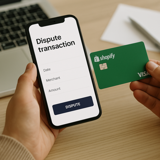 Easily Dispute Transactions with Shopify Balance or Credit Cards