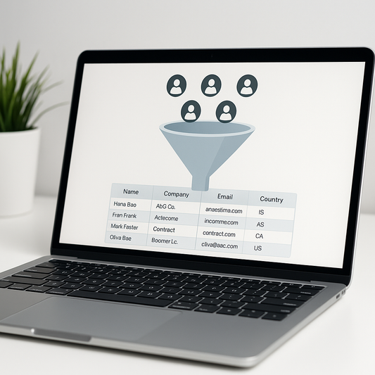 Streamlined Filtering for B2B Customer Data