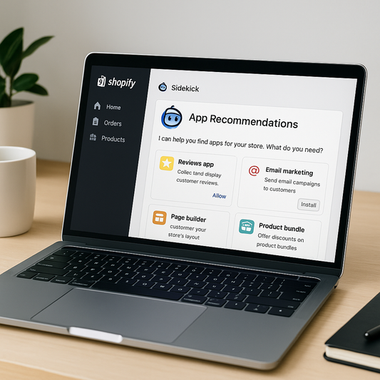 Enhance Your Shopify Experience with Sidekick's App Recommendations
