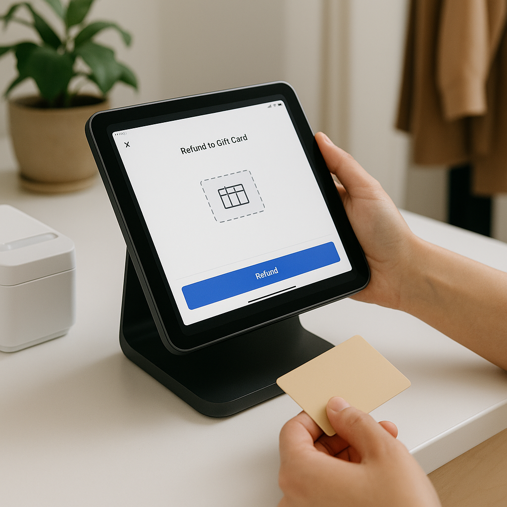 How to Refund to an Existing Gift Card in Shopify POS