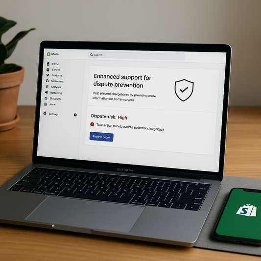Enhanced Support for Dispute Prevention in Shopify