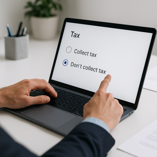 New 'Don't Collect Tax' Option for B2B Simplifies Tax Exemptions