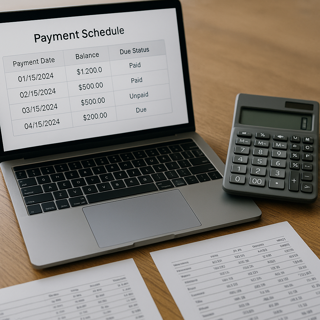 New Balance and Due Status Fields for PaymentSchedule