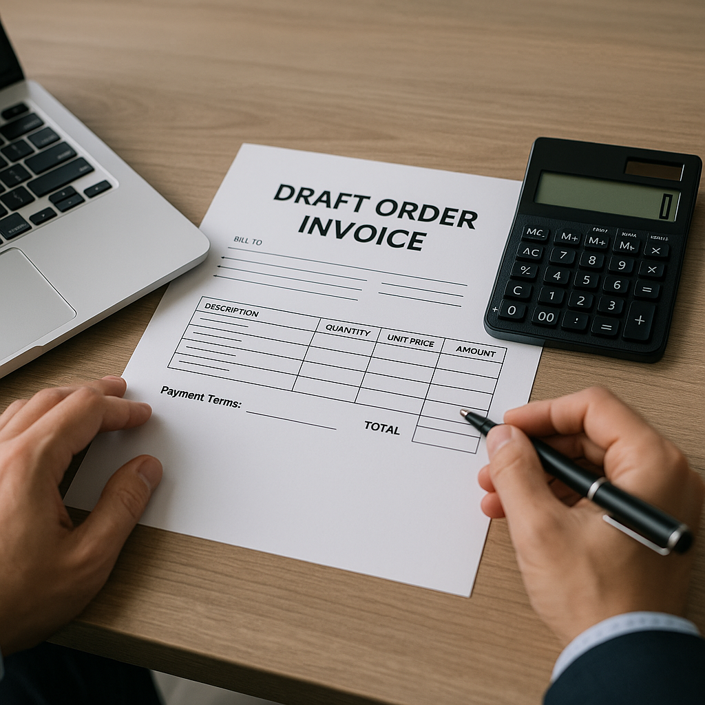 Simplify B2B Transactions with Draft Order Invoices and Payment Terms