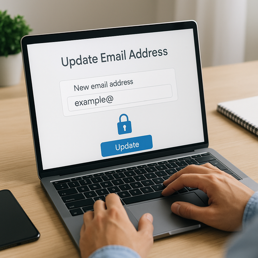 How Customers Can Securely Update Email Addresses in Their Accounts