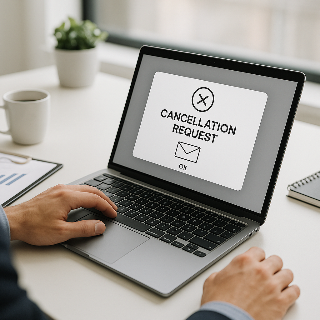 Streamlined Cancellation Request Notifications for Collective Suppliers