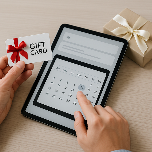 Enhance Gifting with Recipient and Scheduled Send Options for Gift Cards