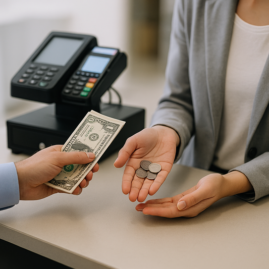 Streamline In-Person Transactions with Quick Sale Tips and Change Calculations