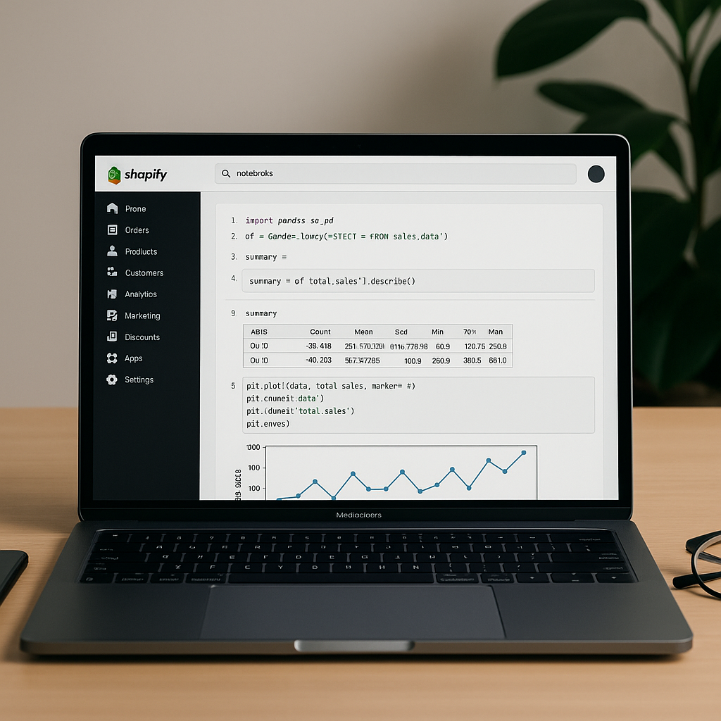 Enhance Your Data Analysis with Python in ShopifyQL Notebooks