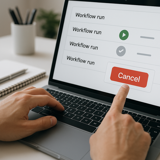 Take Control of Workflow Runs with the New Cancel Feature