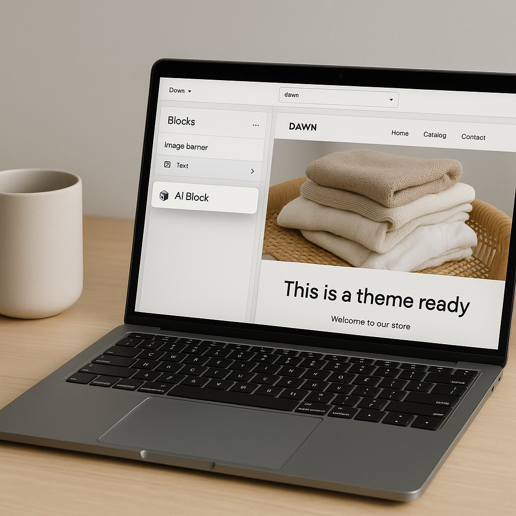 AI Block Generation Now Supports All Shopify Theme Store Themes
