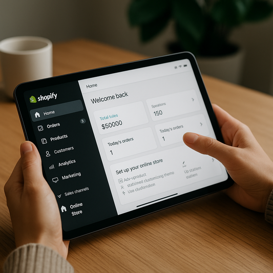 Improved Tablet Navigation in the Shopify App