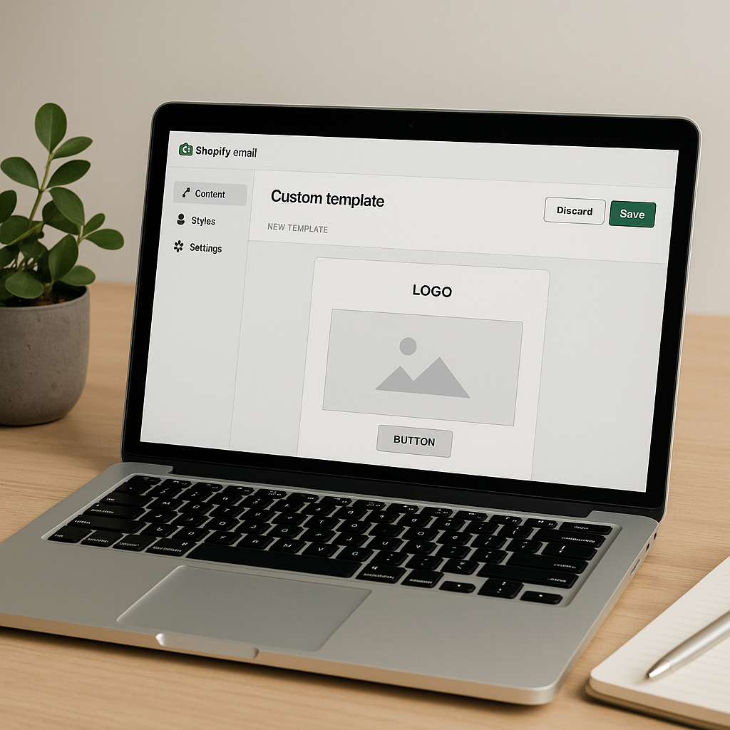 How to Create and Save Custom Templates in Shopify Email