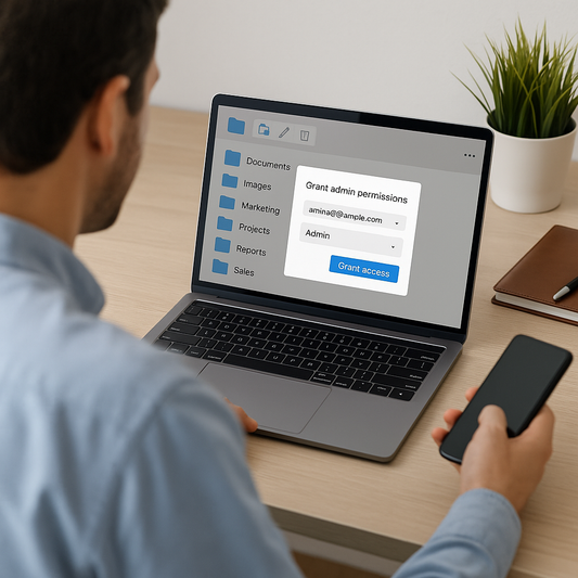 Grant Files Admin Permissions to Your Team with Ease
