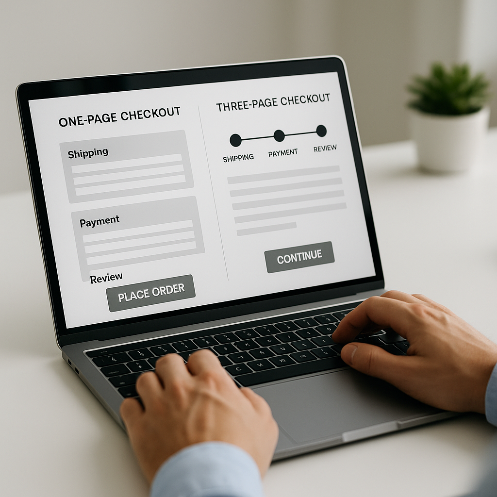 Simplify Checkout: Choose Between One-Page or Three-Page Checkout