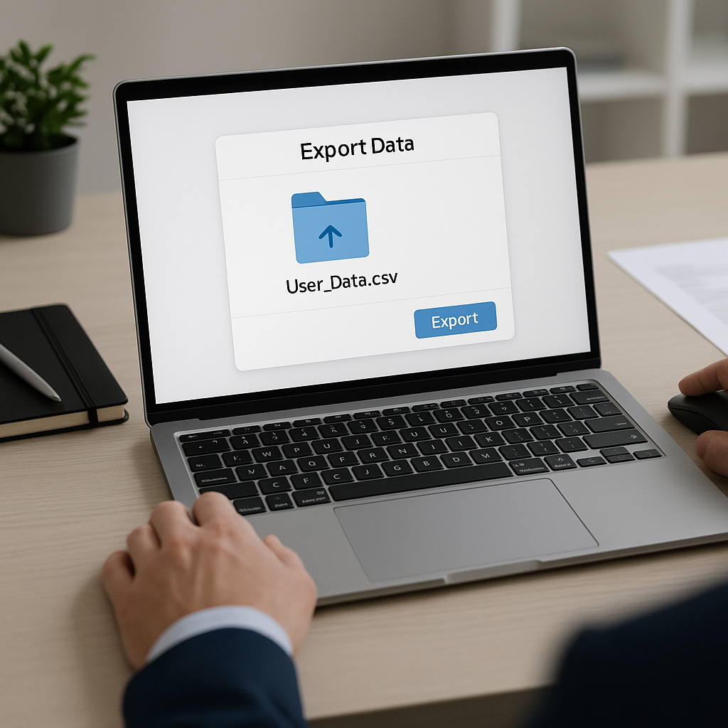How to Export User Data in Bulk for Audits and Compliance