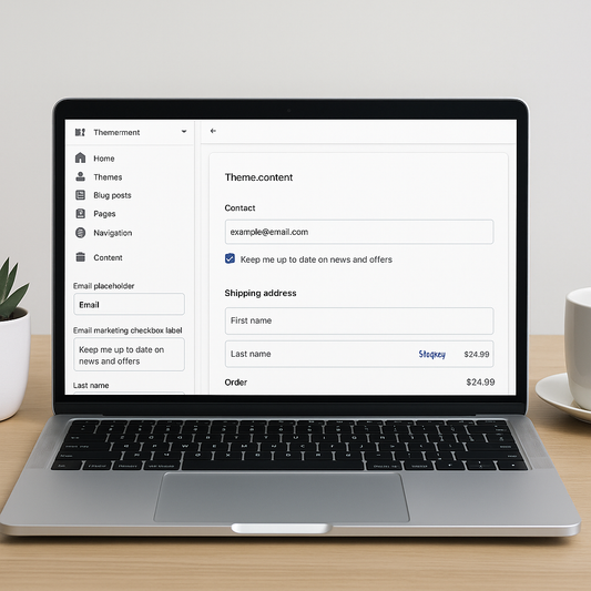 How to Customize Text in Your Shop Pay Checkout Using the Theme Content Editor