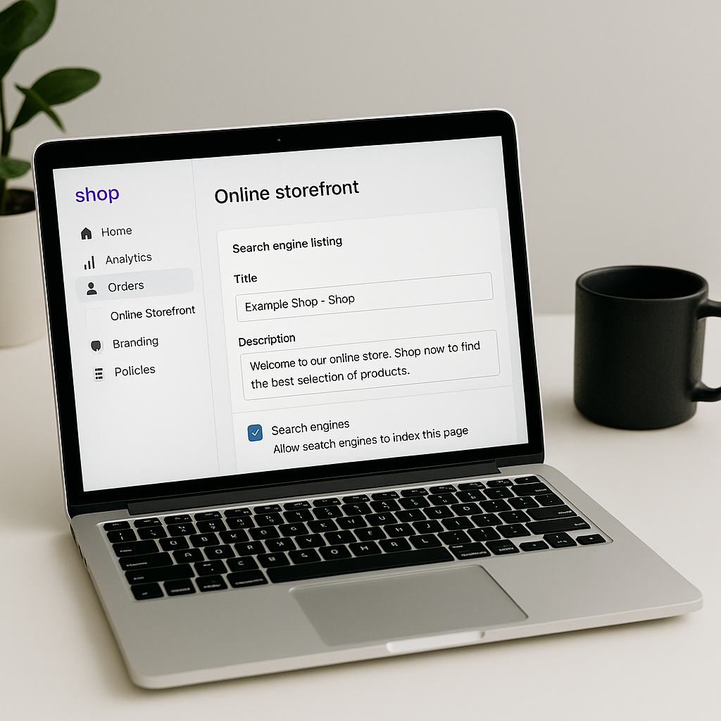 How to Manage Search Engine Indexing for Your Shop.app Storefront
