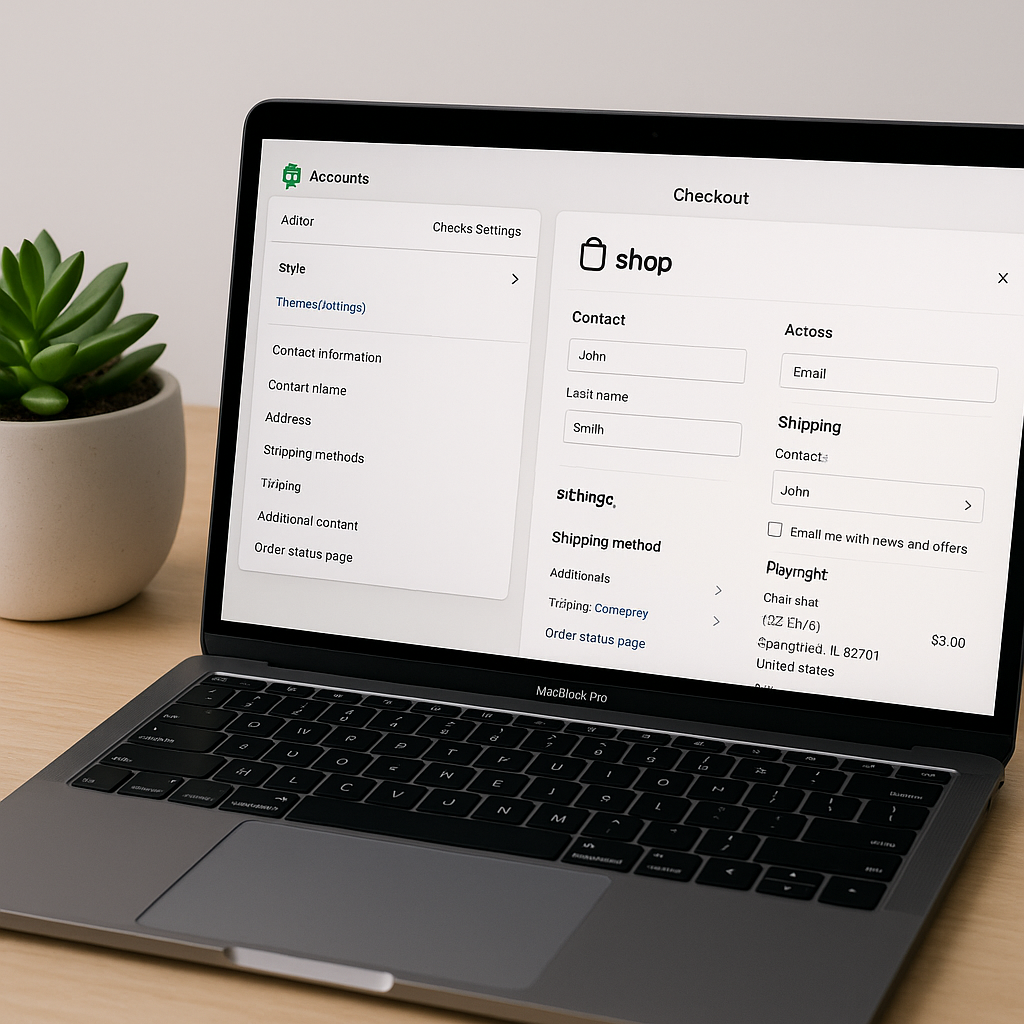 Enhance Your Store with Shopify’s Checkout and Accounts Editor