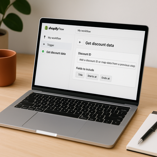 How to Use Shopify Flow's Get Discount Data Action