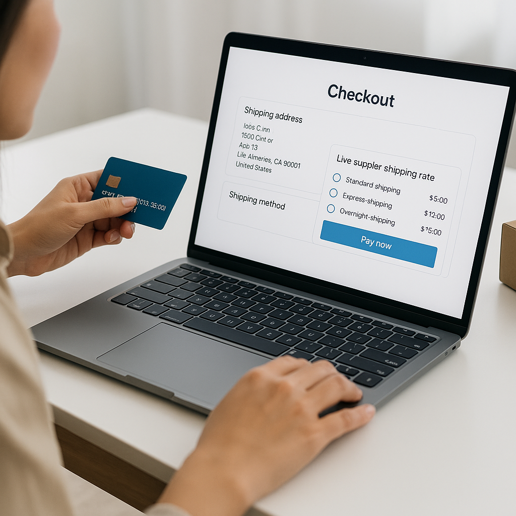 Enhance Your Checkout with Live Supplier Shipping Rates