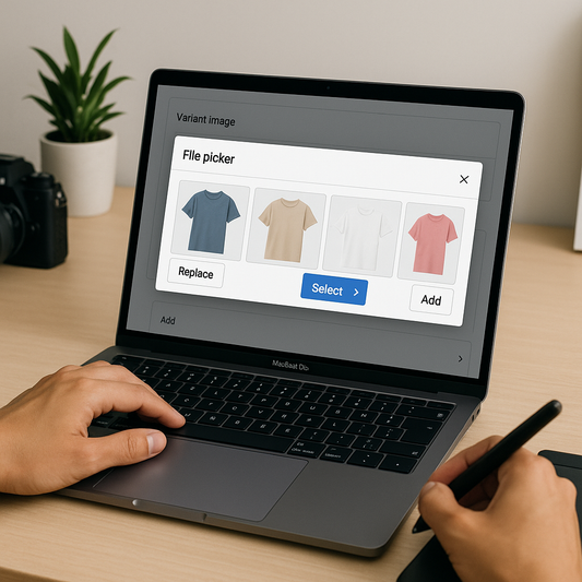 Enhanced Image Management with File Picker on Variant Detail Page