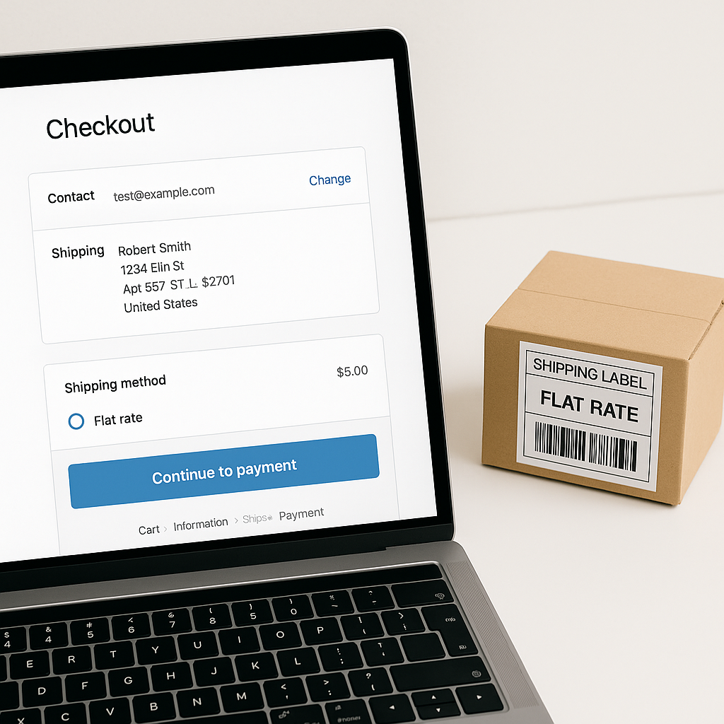 New Checkout Preview Feature for Flat Shipping Rates