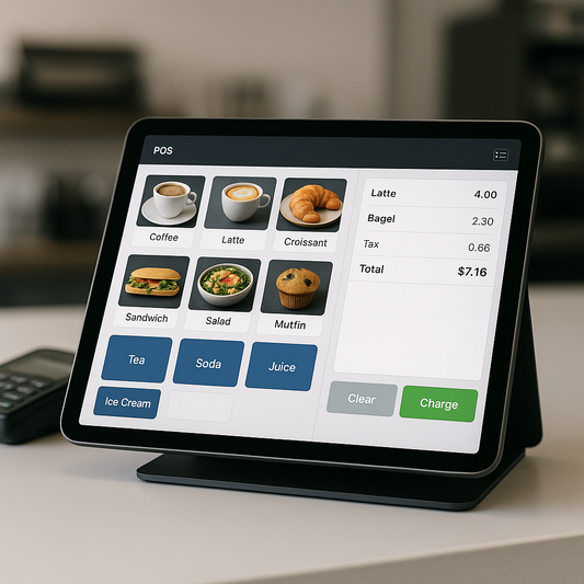Enhanced Tablet Features in the POS App